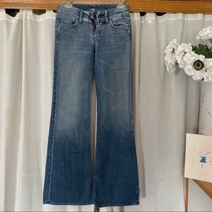 7 For All Mankind Mojo Dojo wide leg jeans